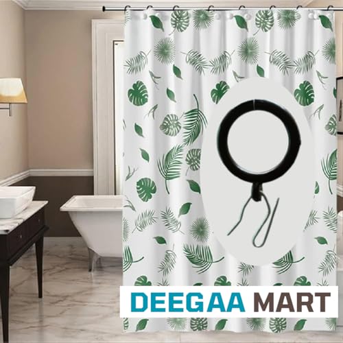 DEEGAA MART DEEGAAMART 24-Pack Curtain Rings with Eyelets, 1.25-Inch Inner Diameter, Rustproof Metal Drapery Rings with Pinch Pleat Hooks,Metal Drapery Pin Pointed Hooks Fits Up to 1-Inch Rods Brown Ring - Image 5
