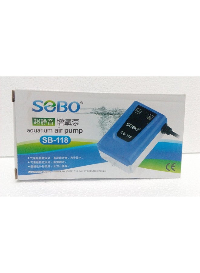 SOBO Sb-118 Aquarium Air Pump - Image 1