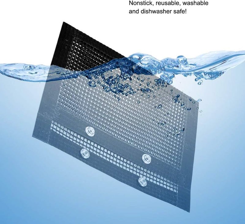 klarako Non-Stick Barbecue Grill Bag, Reusable Heat-Resistant mesh Barbecue Bag Kitchen Outdoor Convenience Store Emergency Barbecue Tool(22 27cm) - Image 4