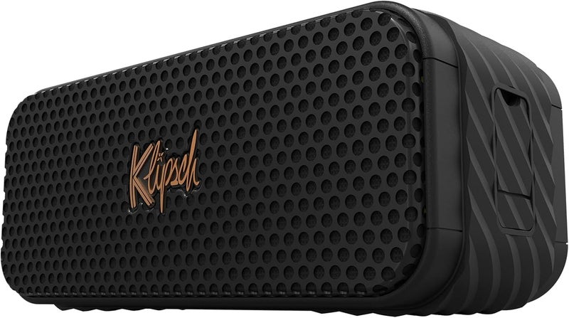 كليبشا Klispch Nashville Portable Bluetooth Speaker - Upto 24 hrs battery on a single charge of 1.5 hours, Built-in Microphone For Calls, IP67 dust and waterproof - Image 1