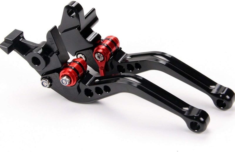 Rawsomes Short Brake Clutch Levers for Yamaha YFZ 450, YFM Raptor, Banshee, and Blaster (Black) - Image 3