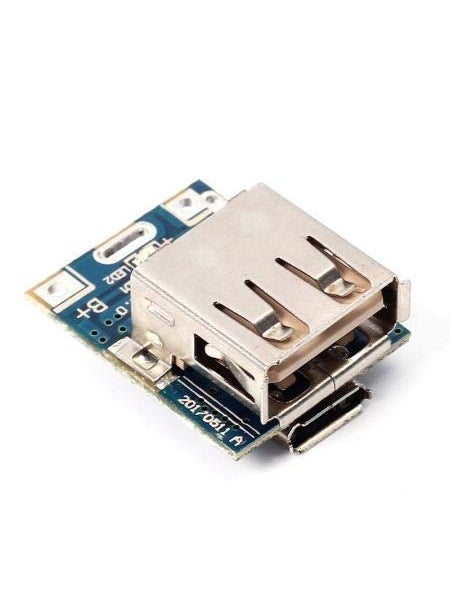 TECHTONICS Techtonics 5V Lithium Battery Charger Step Up Protection Board Boost Power Module Micro USB LiPo Liion 18650 for Power Bank  - Image 1