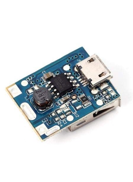 TECHTONICS Techtonics 5V Lithium Battery Charger Step Up Protection Board Boost Power Module Micro USB LiPo Liion 18650 for Power Bank  - Image 2