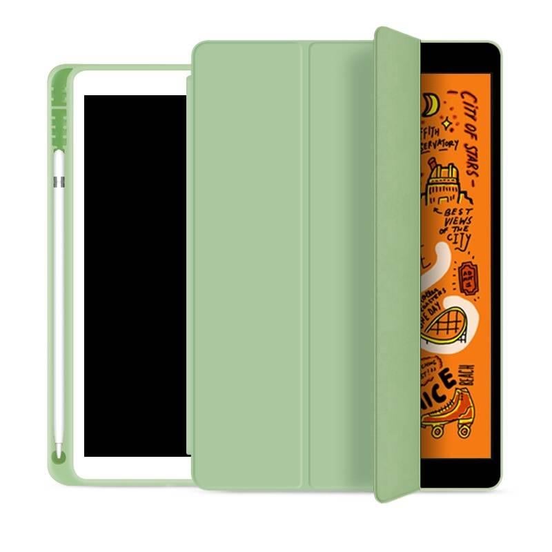DGG حافظة آيباد مقاومة للصدمات متوافقة مع iPad Pro 11 / iPad 9.7 مع حامل قلم باللون أخضر مقاوم للصدمات باللون الأخضر - Image 1