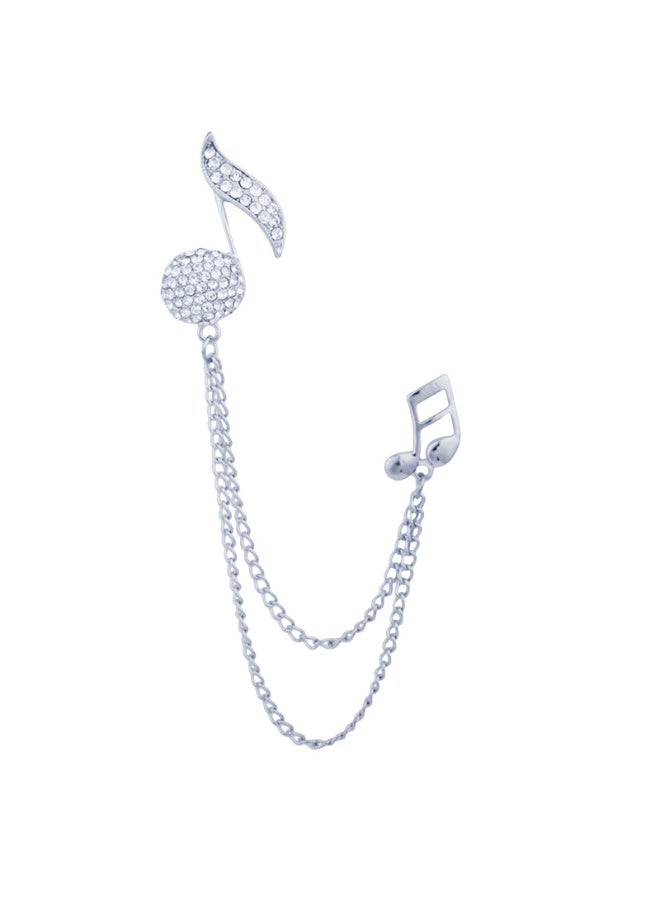 Shougu Versatile Temperament Tassel Chain Suit Brooch