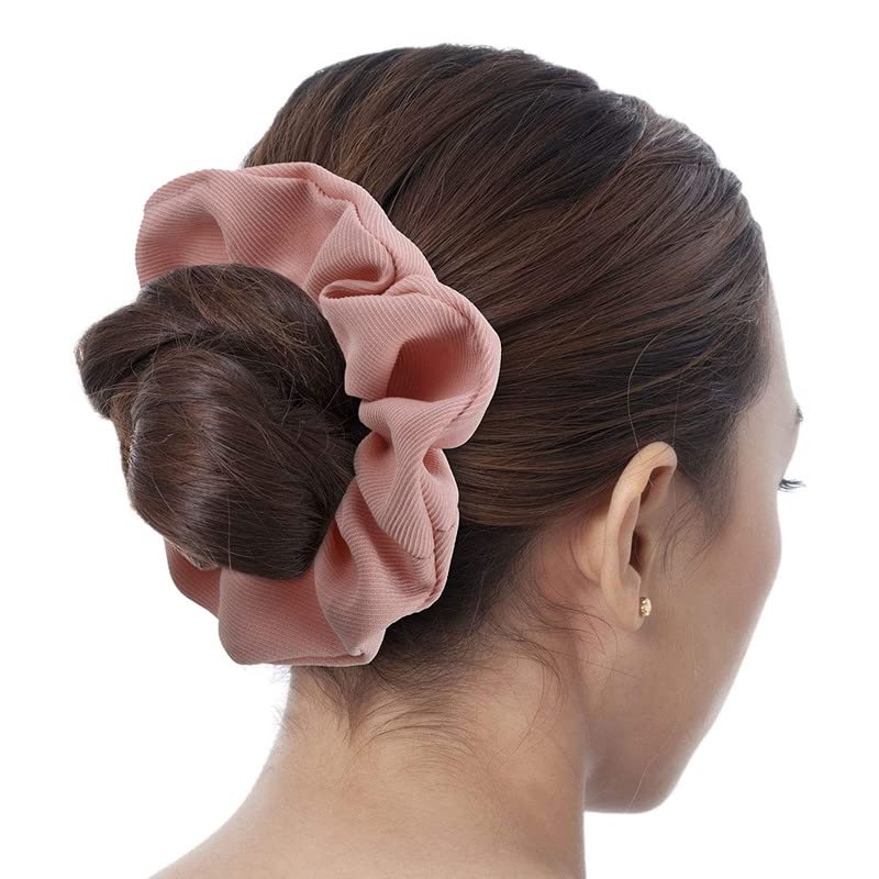 FAMEZA 9 Pieces Matte Scrunchies Hair Ties Thick Elastic Hair Bands Scrunchy Soft Small Colorful Hair Ropes Ponytail Holders Hair Accessories for Women Girls - Image 3
