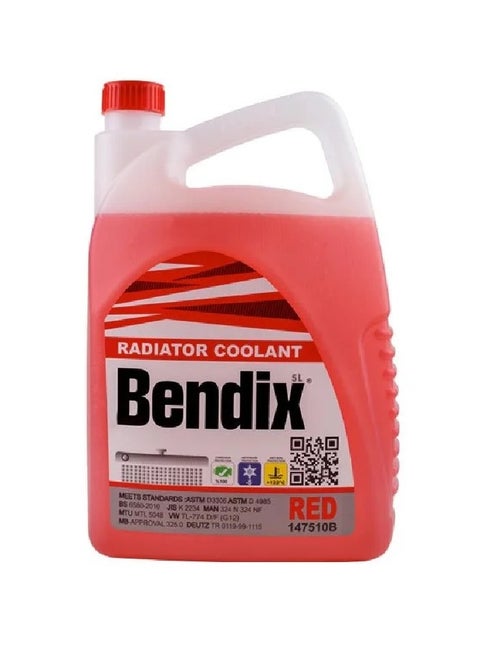 Bendix red radiator coolant 5L