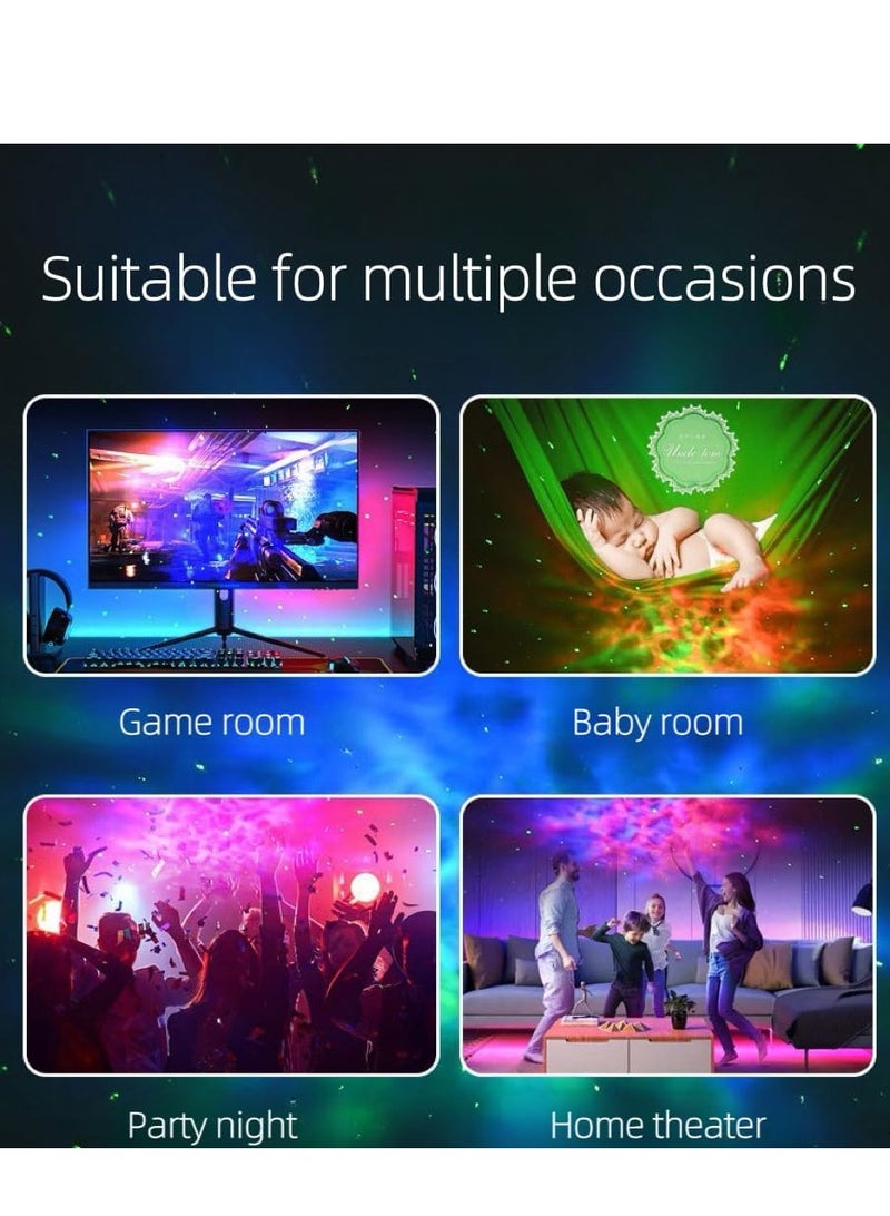 ELTRAZONE Night Lights Star Projector. Astronaut Nebula Galaxy Projector with Timer, Remote Control and 360°Adjustable Design. For Room Decoration Party - Image 3