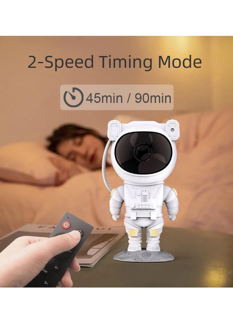 ELTRAZONE Night Lights Star Projector. Astronaut Nebula Galaxy Projector with Timer, Remote Control and 360°Adjustable Design. For Room Decoration Party - Image 4