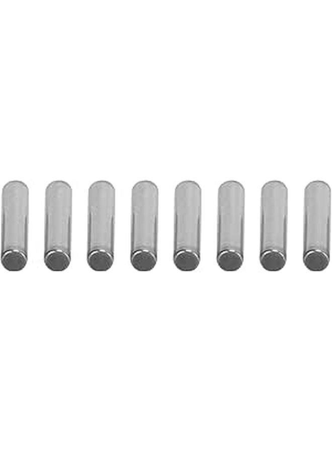Steel Wheel Hub Nut Pin 12mm 8pcs Replacement for 1 7 Scale RC Car Axle - Image 1