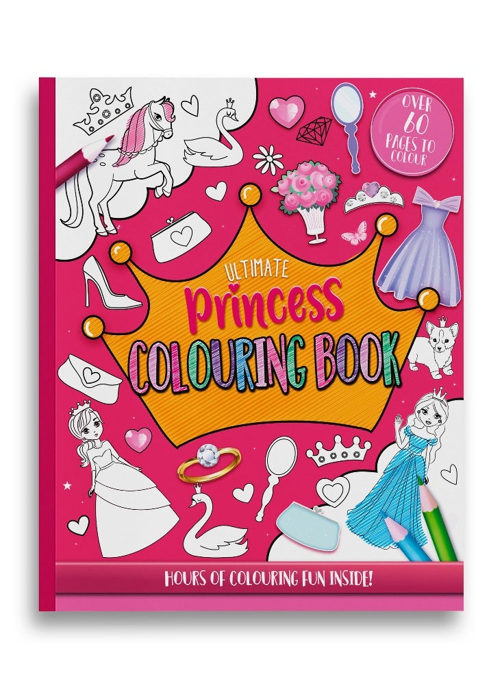 EuroWrap Eurowrap Princess Coloring Book 