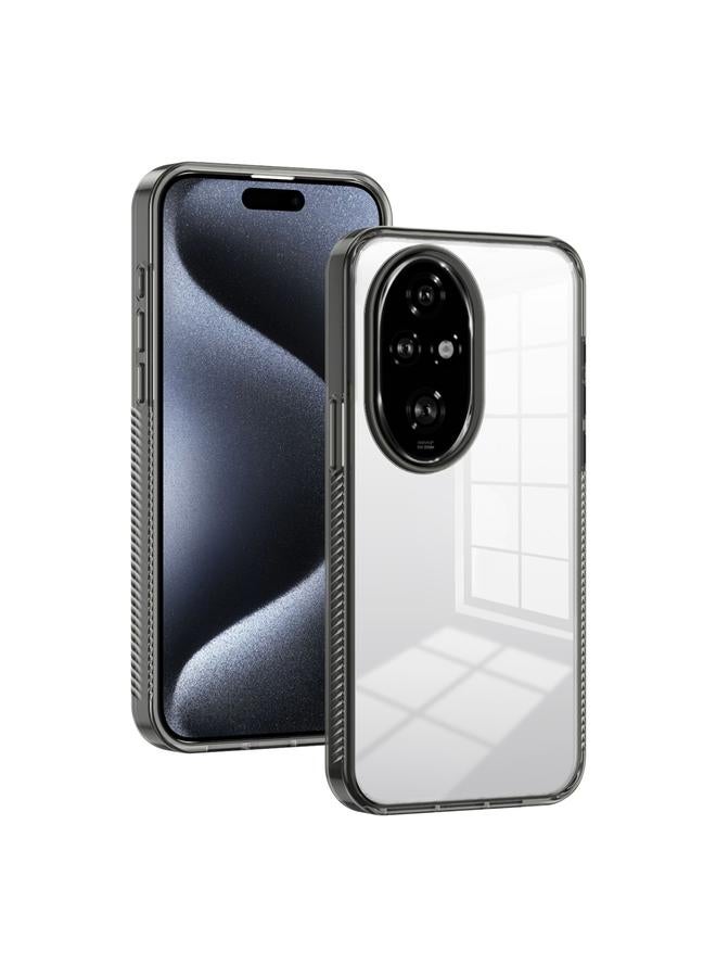 S-TOP Case For Honor 200 Pro Anti-slip Clear Acrylic Hybrid TPU Phone Case - Image 1