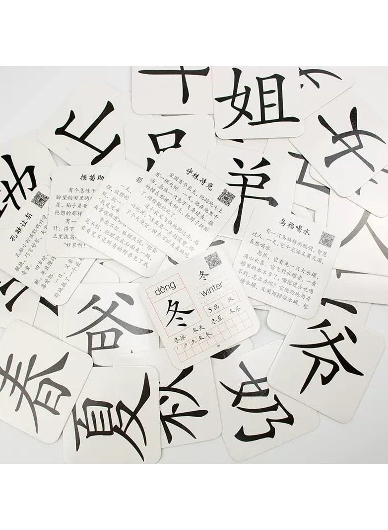 New 2 box/set Early Education Children's Chinese Literacy Cards, Chinese Learning Cards for Early Childhood Education - Image 4