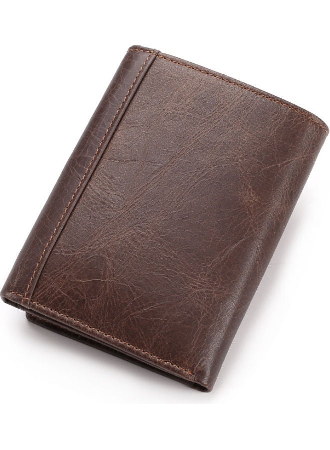 NIBEMINENT Leather Wallet Dark Coffe  - Image 2