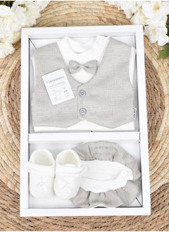 FUN MOMENT 4-Piece Baby Suit Set with Gift Box  - Image 1