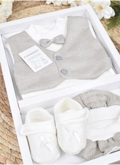 FUN MOMENT 4-Piece Baby Suit Set with Gift Box  - Image 5