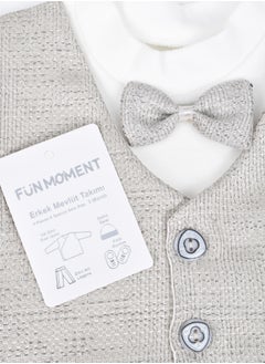 FUN MOMENT 4-Piece Baby Suit Set with Gift Box  - Image 4