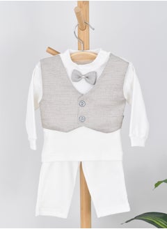 FUN MOMENT 4-Piece Baby Suit Set with Gift Box  - Image 2