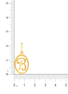 Malabar Gold and Diamonds 22k 916 Purity Gold Pendant for Women DZPN175BY  - Image 5