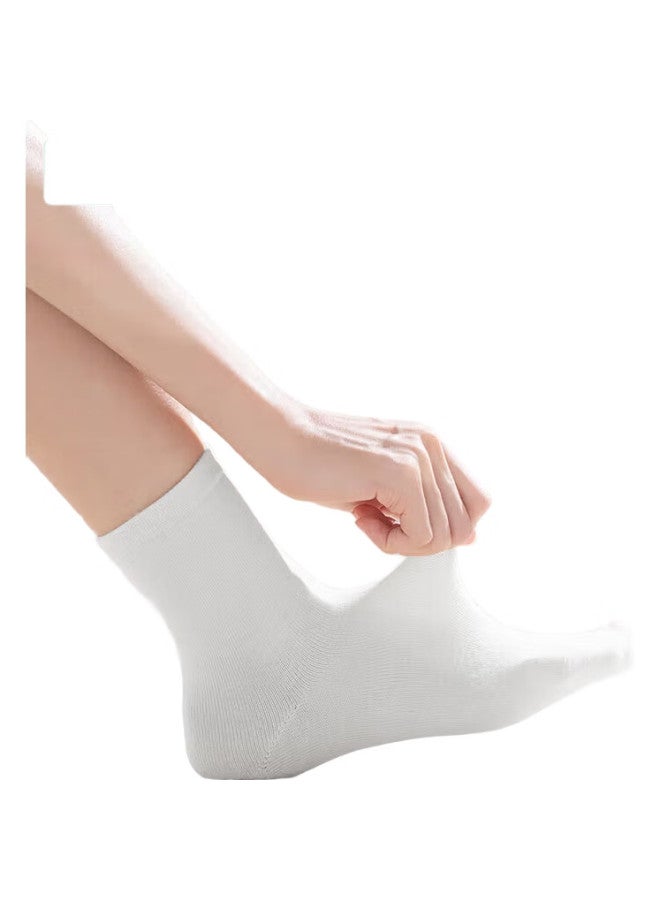 Sometimes Socks For Men And Women, Daily Disposable Mid-Calf Cotton Socks For All Seasons, Sweat-Absorbent And Breathable Sports Socks, Essential For Travel - Image 3