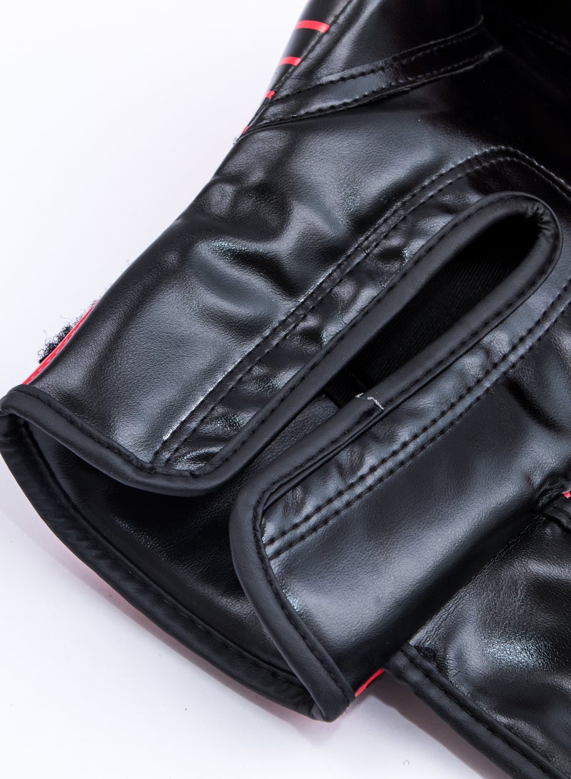 ليف برو زوج من قفازات الملاكمة الاحترافية بأصابع كاملة، 14OZ  لون أحمر/ اسود - Image 5