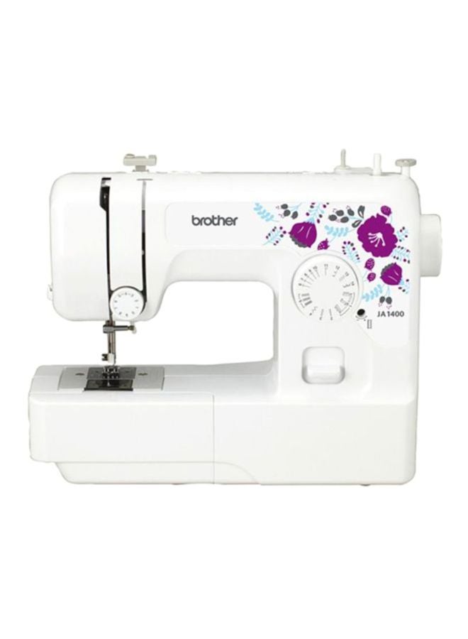brother JA-1400 Sewing Machine White 8kg - Image 1