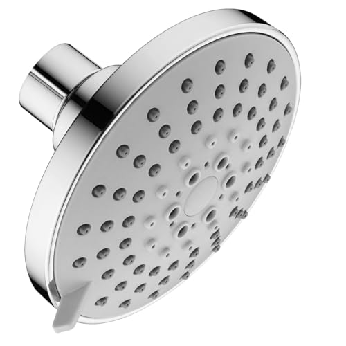 ALTON ABS 5-Function Overhead Chrome Finish Shower (Silver, 4 Inch) - Image 1