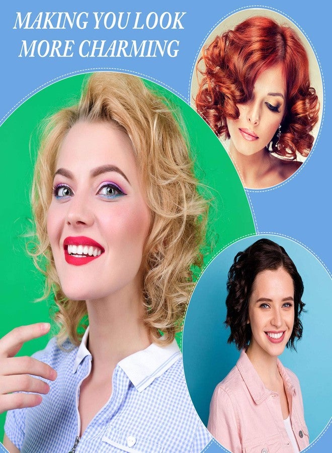 WILLBOND 28 Pieces Heatless Curlers No Heat Spiral Curls Hair Curlers Styling Kit with 2 Pieces Styling Hooks for Most Kinds of Hairstyles (Assorted Color, 15 cm) - Image 4