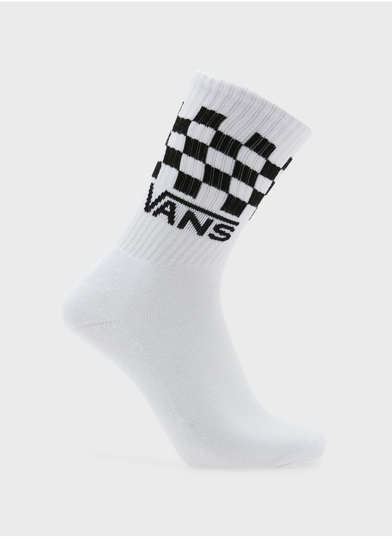 VANS - Classic Check Socks - Image 1