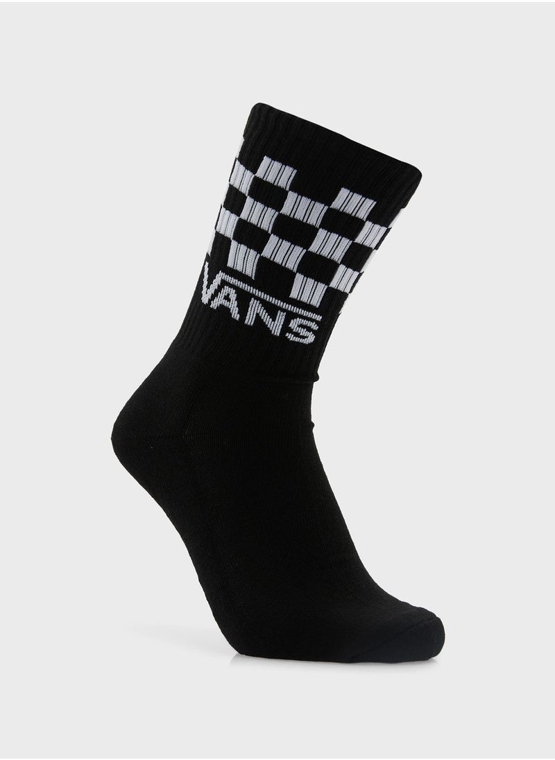 VANS - Classic Check Socks - Image 1