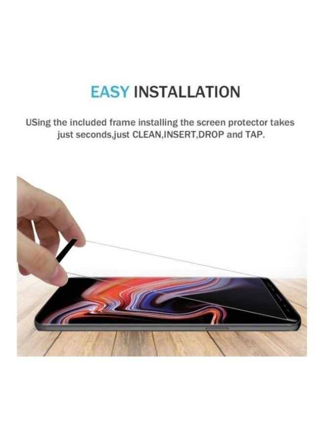 shAyzee 3D Tempered Glass for Samsung Galaxy Note 9 Black - Image 2