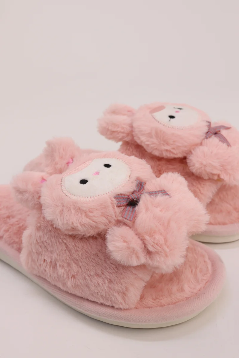 Viny VINY Women's Plush Fur Home Slippers | Soft Teddy Bear Indoor Slippers | Cozy Carpet Slides for Daily Wear & All-Season Comfort