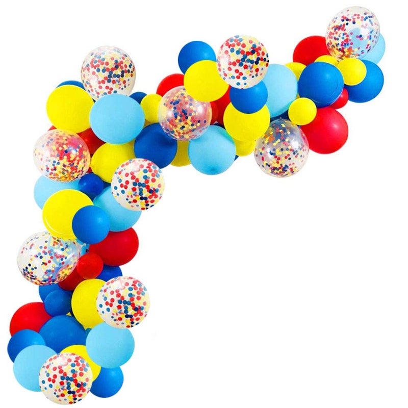 Ezing Carnival Circus balloons Arch Party Decorations Birthday Supplies Fiesta Balloon Arch Kit - Image 2