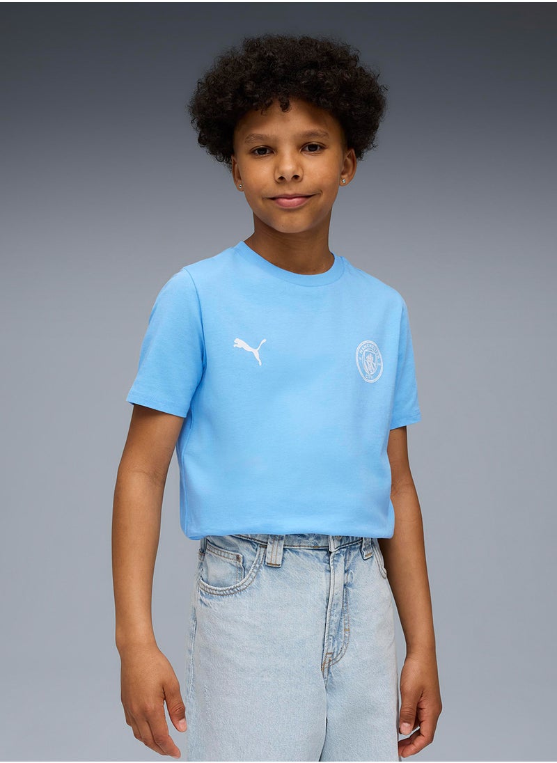 PUMA Youth Manchester City Ftbless T-Shirt  - Image 1