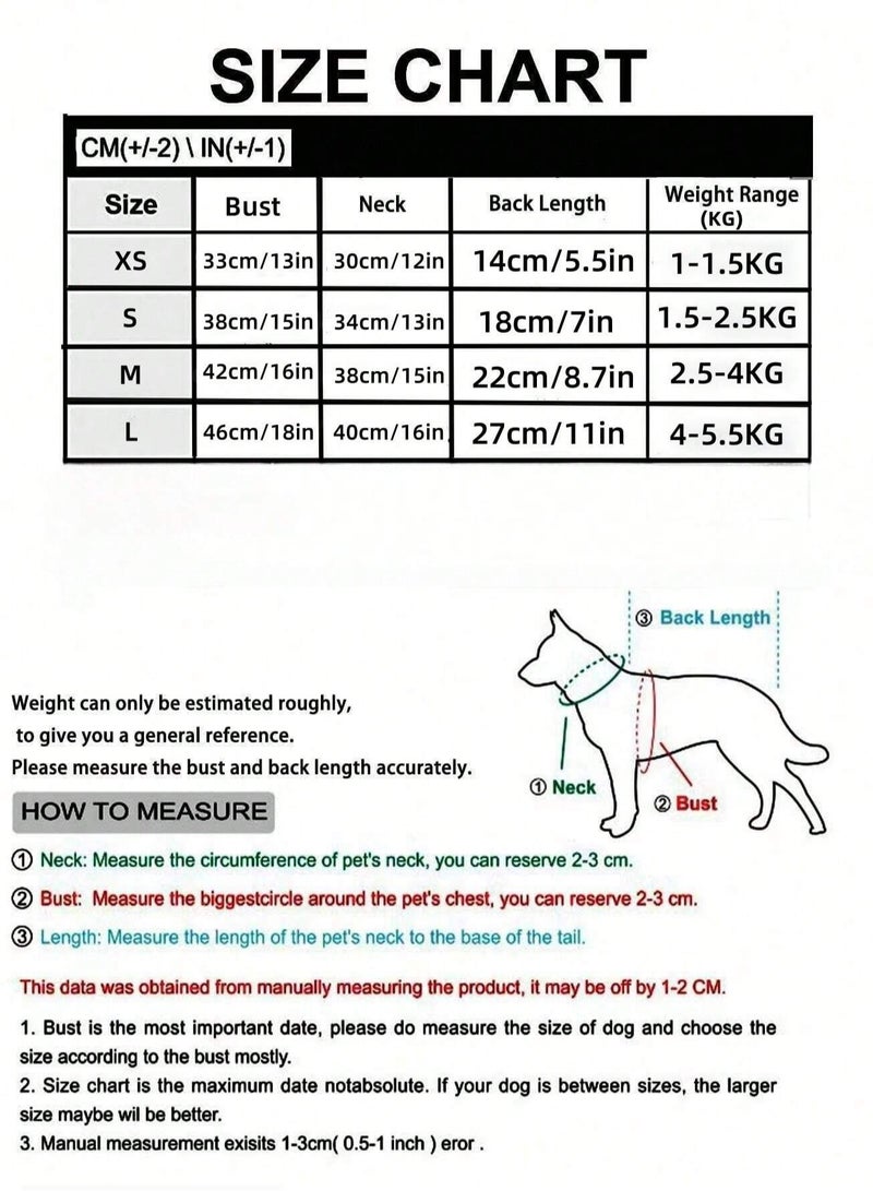 A.M Dress for Small Dogs Summer Puppy Cute Sundress Lightweight Breathable Female Dog Clohtes Birthday Holiday Pet Outfits - Image 2