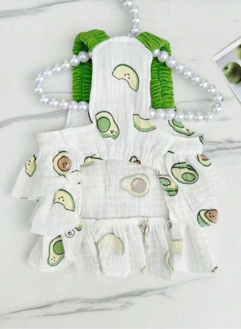 A.M Dress for Small Dogs Summer Puppy Cute Sundress Lightweight Breathable Female Dog Clohtes Birthday Holiday Pet Outfits - Image 5