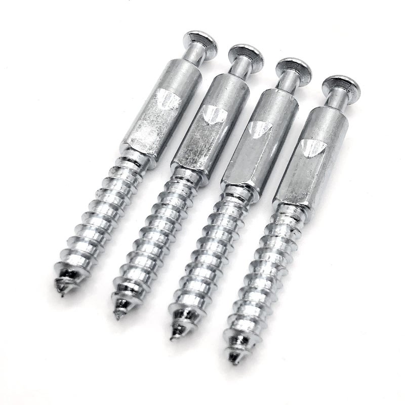 ReplacementScrews Assembly Dowel/Cam Lock Screw Compatible with IKEA Part 123491 (MALM Bed Frames) (Pack of 4) - Image 2