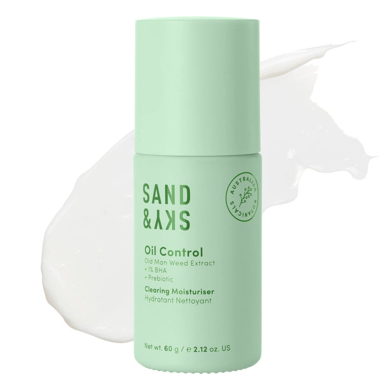 Sand & Sky Oil Control Lightweight Moisturizer with Salicylic Acid & Niacinamide - Oil-Free Face Cream for Blemish-Prone Skin, Balances Oil Production - Image 1