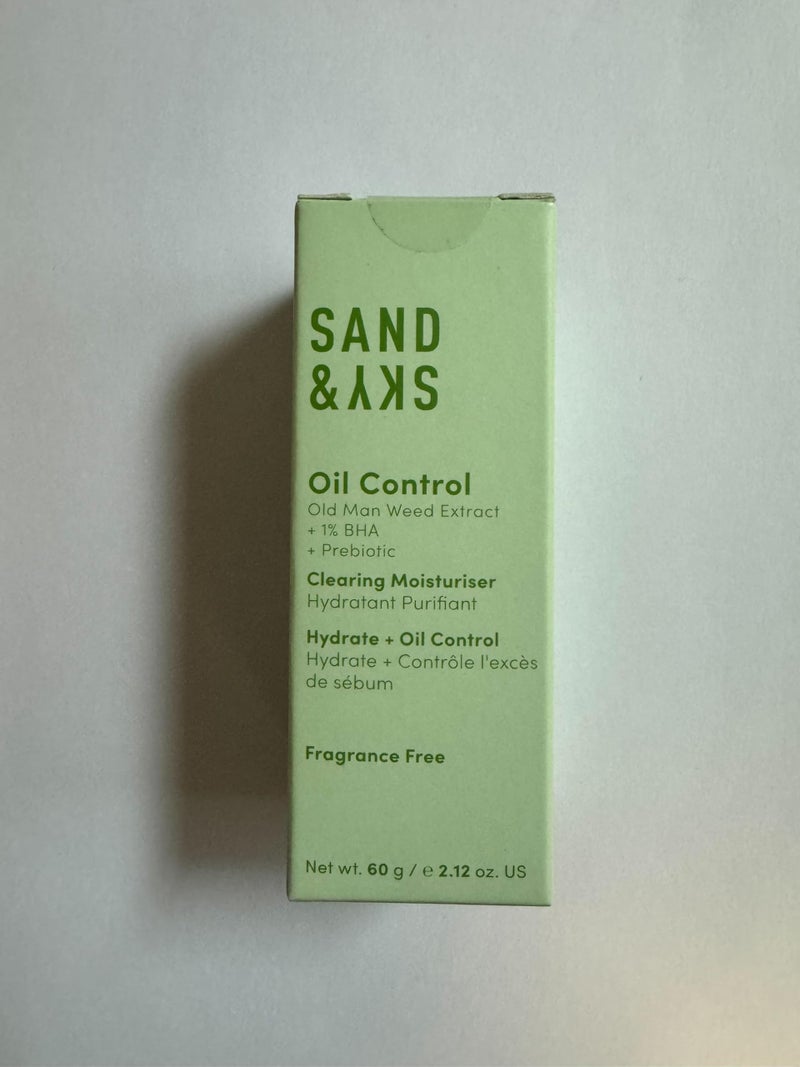 Sand & Sky Oil Control Lightweight Moisturizer with Salicylic Acid & Niacinamide - Oil-Free Face Cream for Blemish-Prone Skin, Balances Oil Production - Image 3