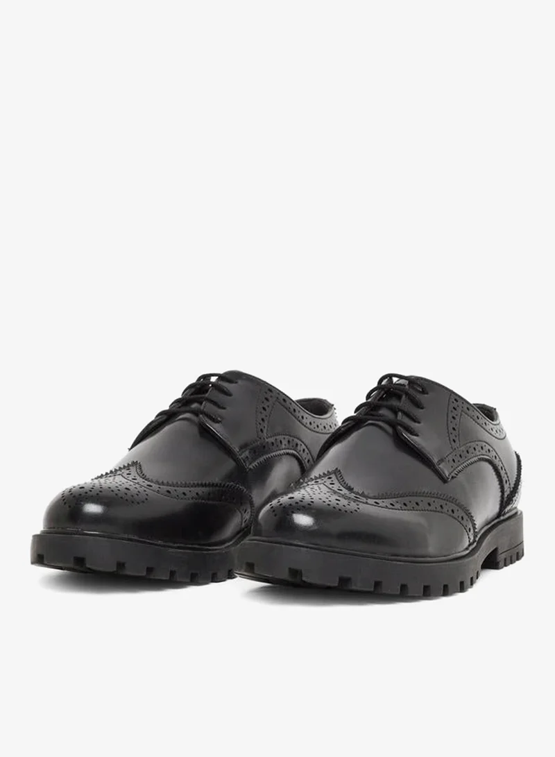 ستايلي أحذية بروج بأربطة وجناح ستايلي سادة