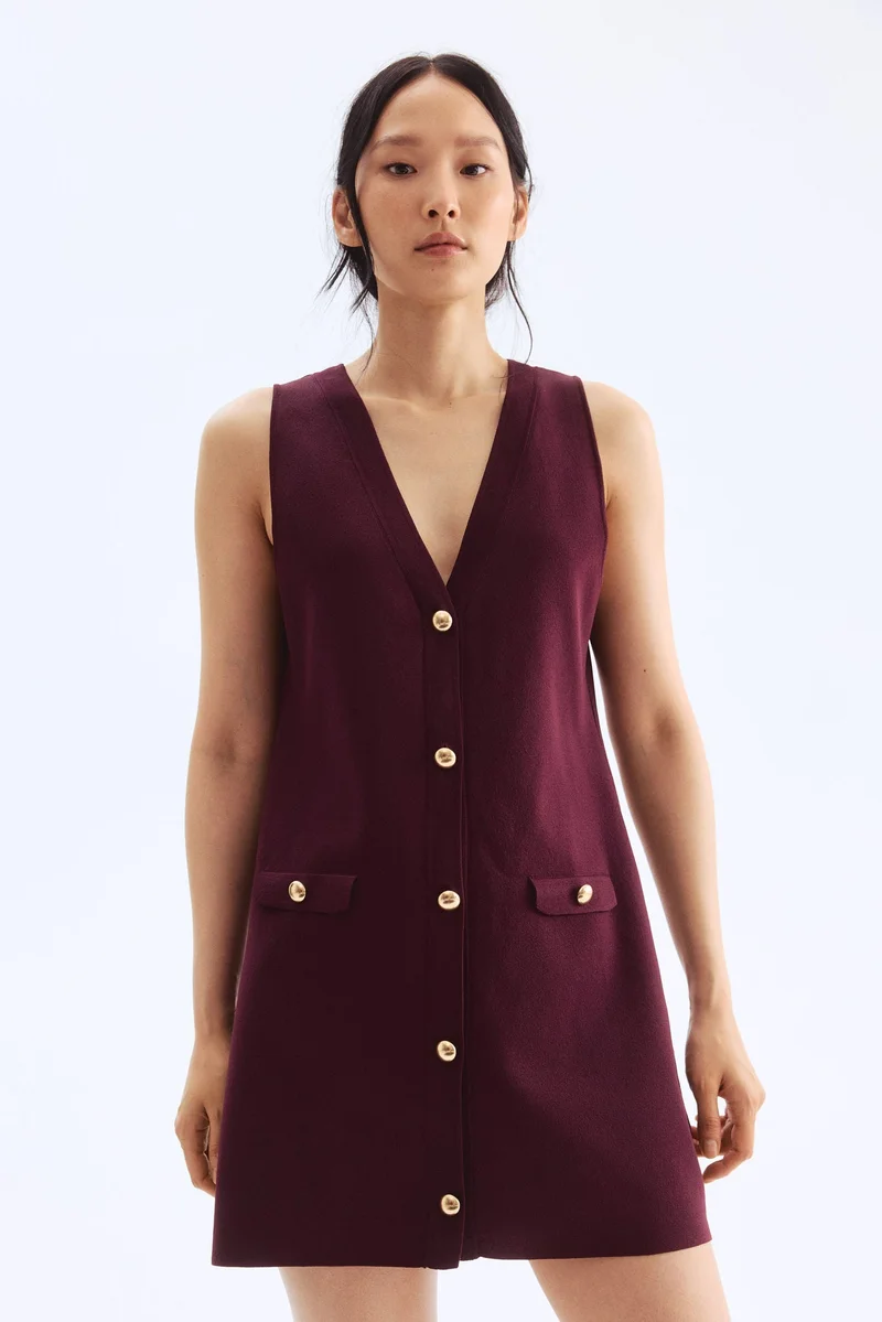 H&M V-neck dress