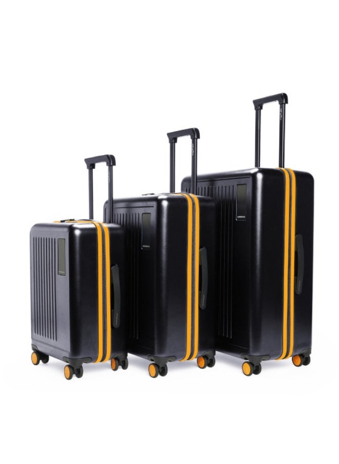 Mokobara - MOKOBARA The Transit Set of 3 Luggage Polycarbonate Cabin Check-in Large Hardsided Suitcase With Built In Tsa Lock Travel Suitcase (White) - Image 1