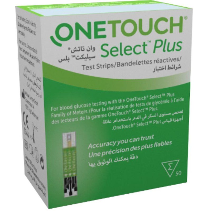 One Touch Select Plust Test Strips 50's - Image 1