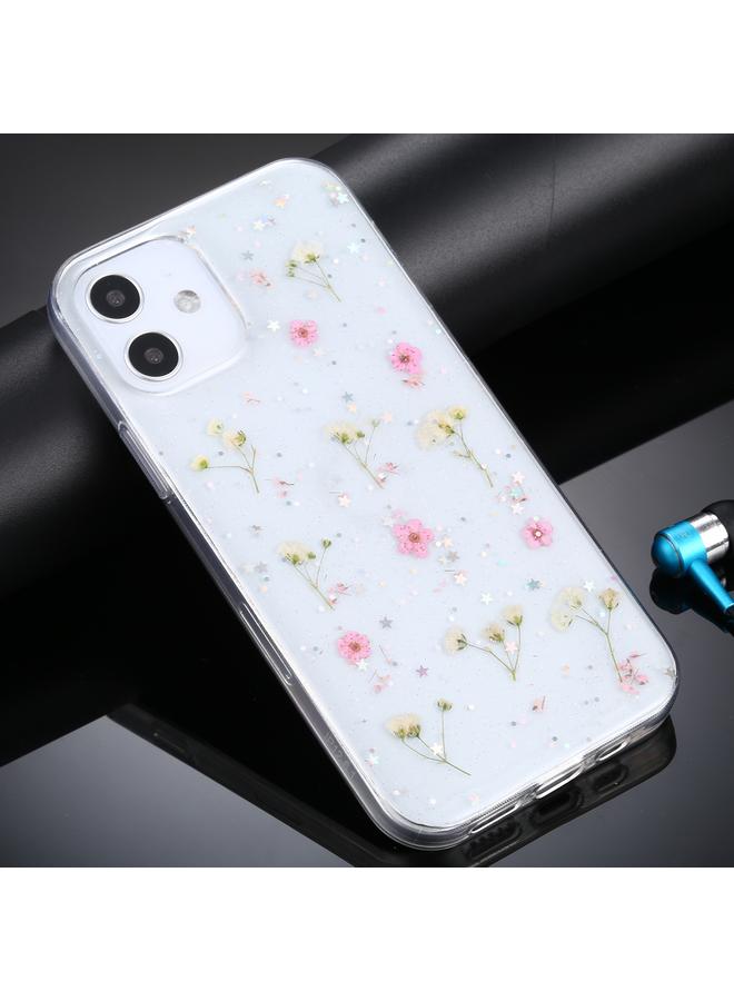 Zaboon Case For iPhone 12 mini Gypsophila Flowers Pattern TPU Protective Case - Image 1