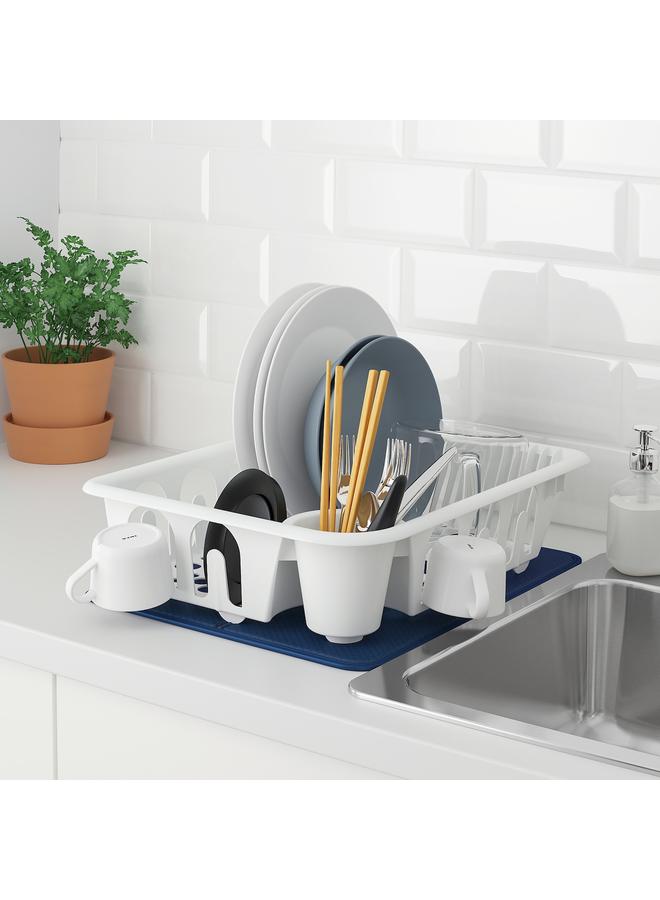 Zaboon Dish Drainer, White - Image 2