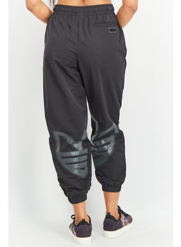 adidas Originals Women Sportswear Fit Brand Logo Track Pants, Black  - Image 2