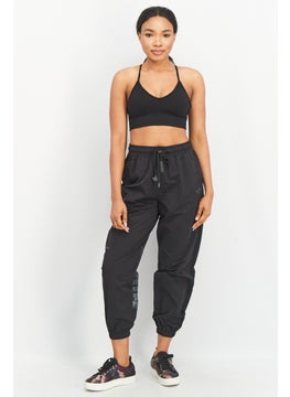 adidas Originals Women Sportswear Fit Brand Logo Track Pants, Black  - Image 3