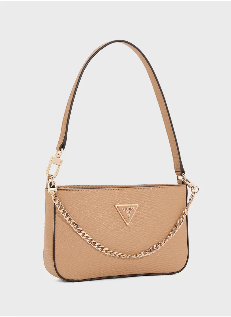 GUESS Noelle Mini Top Zip Shoulder