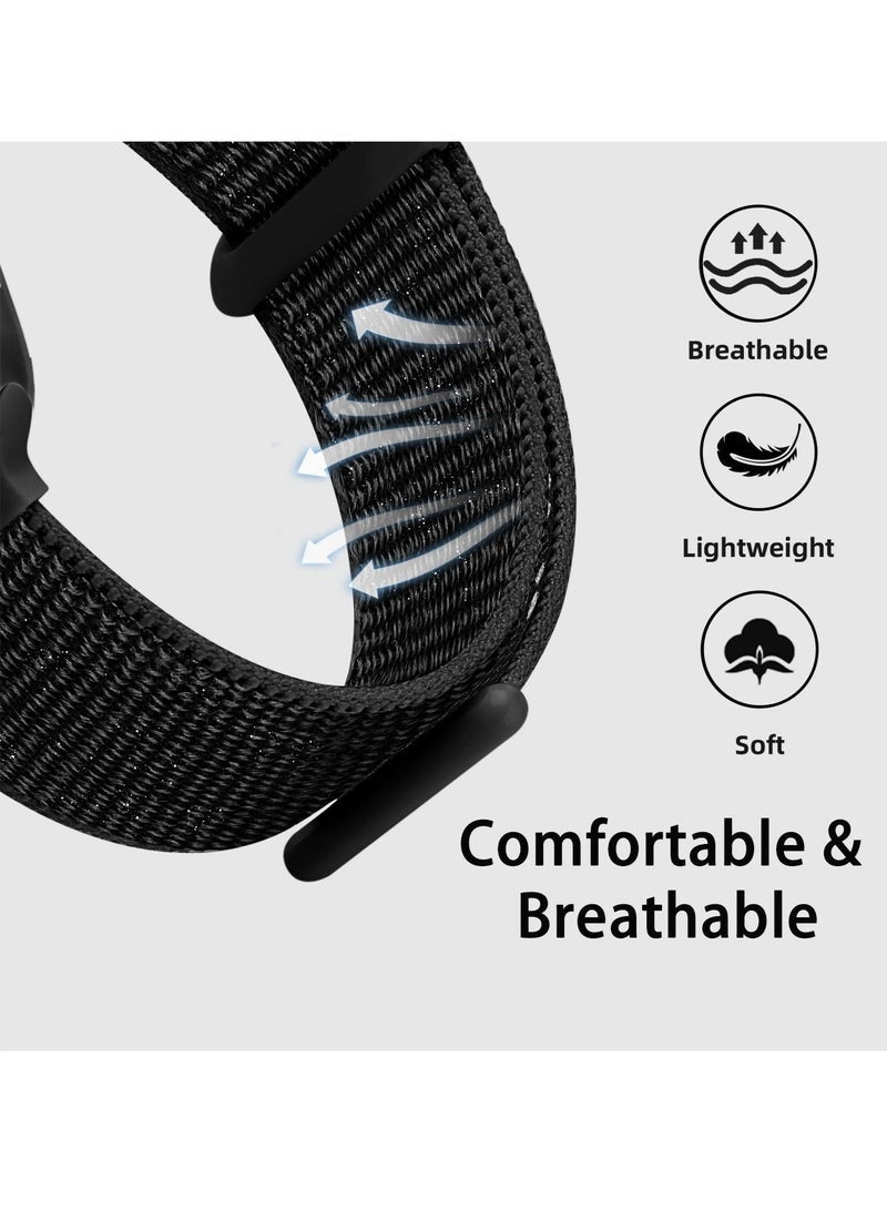 كيلا سوار بديل من النايلون متوافق مع ساعة هواوي باند 8/9/10 الذكية، حزام معصم سريع الفك (3 عبوات) - Image 3