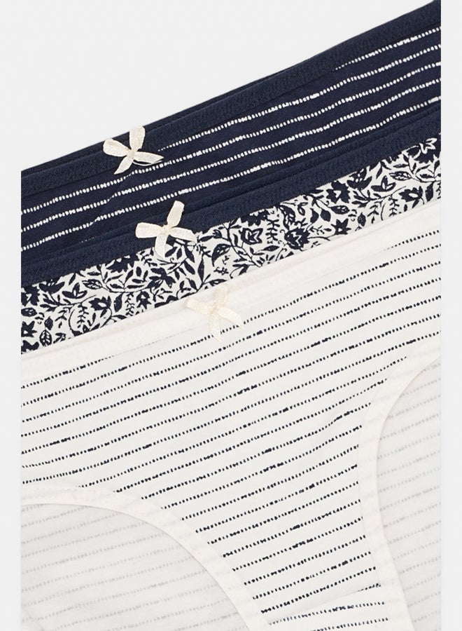 Carina Pack of 3 Colored Bikini Panties  - Image 3